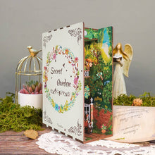 Load image into Gallery viewer, DIY Miniature House Book Nook Kit: Secret Garden