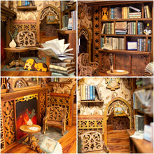 Load image into Gallery viewer, DIY Book Nook Kit: Eternal Bookstore with Dust Cover