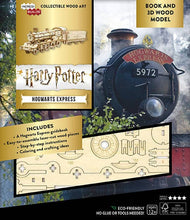 Load image into Gallery viewer, IncrediBuilds: Harry Potter: Hogwarts Express Book and 3D Wood Model