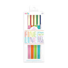 Load image into Gallery viewer, Fine Lines Gel pens set of 6