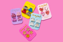 Load image into Gallery viewer, Mini Claw Hair Clips - Colorful Confetti