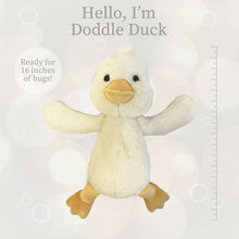 Load image into Gallery viewer, World's Softest 16" Large Lushees Off White Duck Plushie