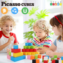 Load image into Gallery viewer, Magnet Cube Building Blocks 80 Piece 1.2" Magnetic Cube Toys