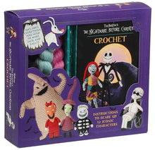 Load image into Gallery viewer, Disney Tim Burton's The Nightmare Before Christmas Crochet by Ilaria Caliri: Kit - Paperback; 88 pages / English