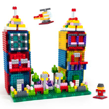 Load image into Gallery viewer, 1016 Piece Magnetic Brick Tiles & Bricks