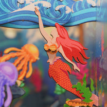 Load image into Gallery viewer, DIY Miniature House Book Nook Kit: Mermaid Story
