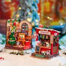 Load image into Gallery viewer, DIY Miniature House Kit: Christmas Fireplace