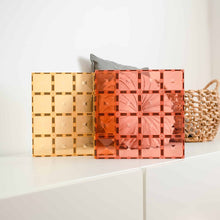 Load image into Gallery viewer, Pastel Lemon & Peach Base Plate 2 pc
