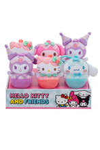 Load image into Gallery viewer, Hello Kitty and Friends 4 Inch Clip-On Plush
