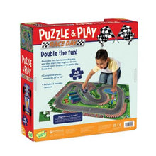 Load image into Gallery viewer, Puzzle & Play: Race Day Floor Puzzle