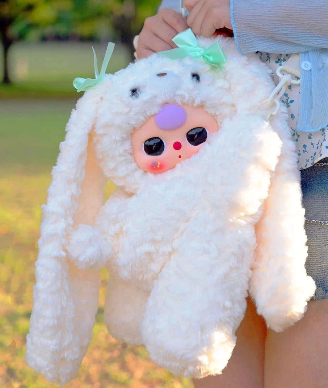 New in Sealed Box - Baby Three - Hugging Baby Backpack Plush Blind Box Baby Three “Hugging Backpack” Plush – Wearable Cuddle Buddy  main image 3