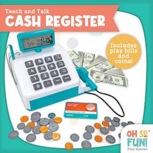 Load image into Gallery viewer, Teach and Talk Cash Register