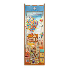 Load image into Gallery viewer, DIY Miniature House Book Nook Kit: Travel with the Wind