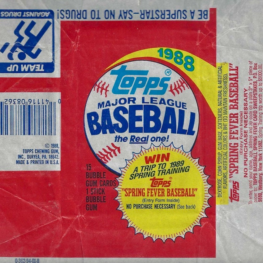 1988 Topps Baseball Jumbo Packs – AkCrazyCollector