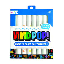 Load image into Gallery viewer, Vivid Pop! Water Based Paint Markers - 8 Colors
