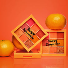 Load image into Gallery viewer, TANGY TANGERINE 9-Shade Scented Multi-Finish Beauty Palette