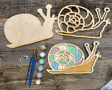Load image into Gallery viewer, Small Snail DIY Painting Kit