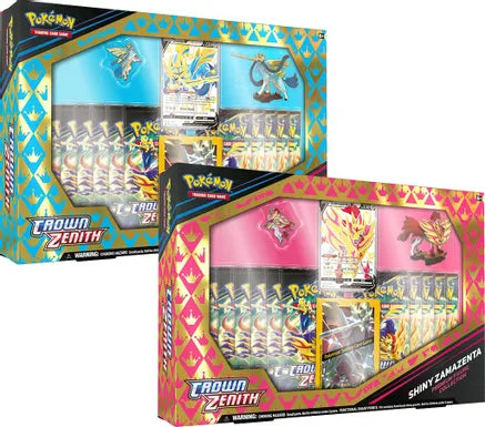 Mox Boarding House  Pokemon TCG - Crown Zenith Shiny Zacian Premium Figure  Collection