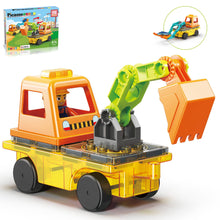 Load image into Gallery viewer, 16 Pcs Magnet Tiles Building Block Playset