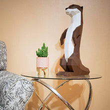 Load image into Gallery viewer, Otter 3D PaperCraft Origami Model