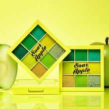 Load image into Gallery viewer, SOUR APPLE 9-Shade Scented Multi-Finish Beauty Palette
