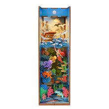 Load image into Gallery viewer, DIY Miniature House Book Nook Kit: Mermaid Story