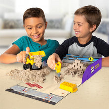 Load image into Gallery viewer, SP KINETIC SAND DIG & DEMOLISH TRUCK PLAYSET