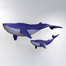 Load image into Gallery viewer, Whale Origami Model