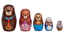 Load image into Gallery viewer, Goldilocks Nesting Dolls