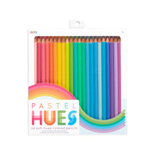 Load image into Gallery viewer, Pastel Hues Colored Pencils - Set of 24