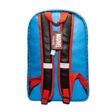 Load image into Gallery viewer, Captain America Cosplay Backpack with Pin Set - Entertainment Earth Exclusive