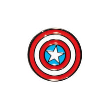 Load image into Gallery viewer, Captain America Cosplay Backpack with Pin Set - Entertainment Earth Exclusive