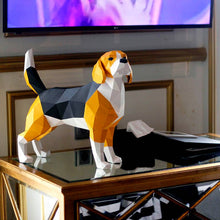 Load image into Gallery viewer, 3D Beagle PaperCraft Dog Origami Model