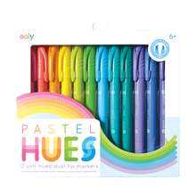 Load image into Gallery viewer, Pastel Hues Markers - Set of 12