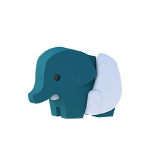 Load image into Gallery viewer, Halftoys - Baby Elephant