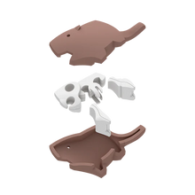 Load image into Gallery viewer, Halftoys - Beaver