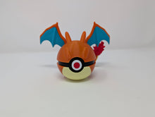 Load image into Gallery viewer, Charizard Style Pokeball
