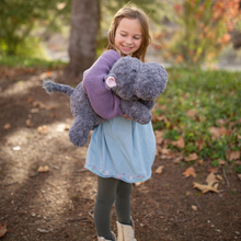Load image into Gallery viewer, Chubbees Hippo 22" Weighted Plushie
