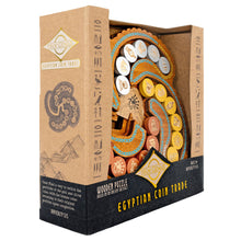 Load image into Gallery viewer, True Genius Egyptian Coin Trade Puzzle
