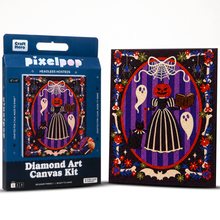 Load image into Gallery viewer, Halloween Diamond Art Kit | Headless Hostess | DIY

