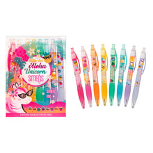 Load image into Gallery viewer, Smens - Aloha Unicorn - Scented Glitter Gel Pens - 8 Count
