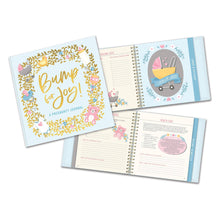 Load image into Gallery viewer, Bump for Joy: A Pregnancy Journal (Blue)
