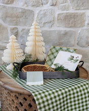 Load image into Gallery viewer, Golden Holiday Medium Paper Tree Decor
