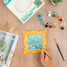 Load image into Gallery viewer, Muddies™ 3D Wall Frame Painting Kit — Almond Blossom
