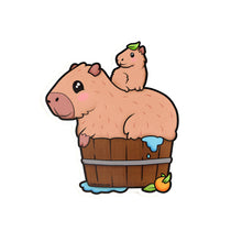 Load image into Gallery viewer, Capybara Cuties Sticker
