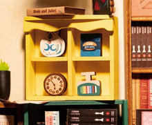 Load image into Gallery viewer, DIY Miniature House Book Nook Kit: Bookstore
