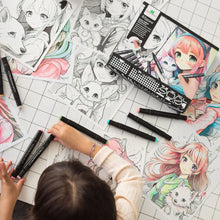Load image into Gallery viewer, Manga - L Layout and Markers - Kemonomimi
