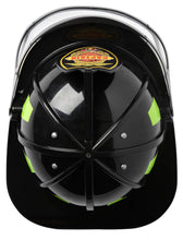 Load image into Gallery viewer, Firefighter Helmet W/Visor: Black / Adj Size
