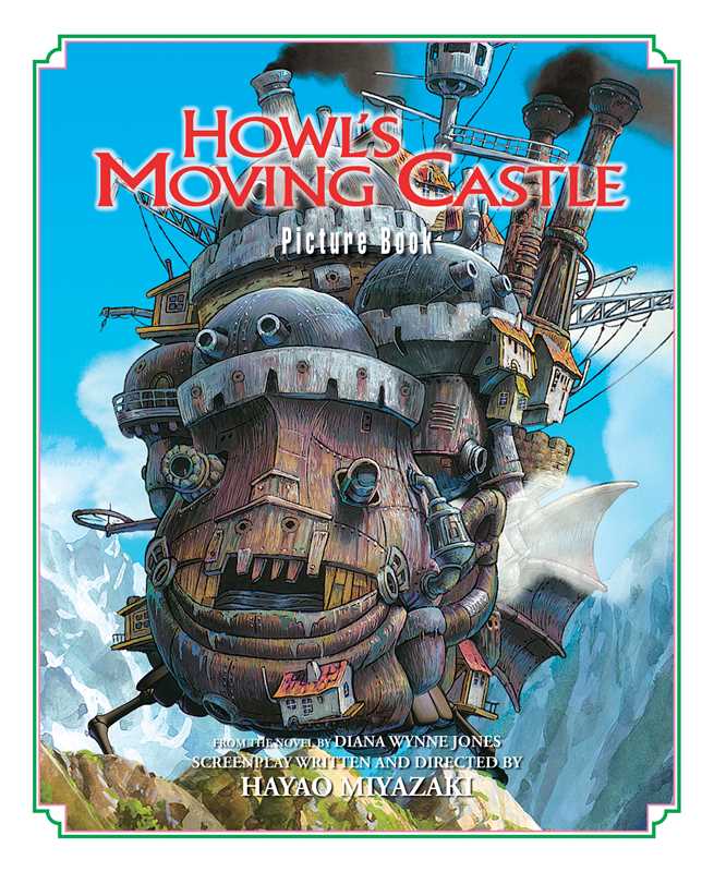 Howl's Moving Castle Picture Book by Hayao Miyazaki Hardcover; 184
