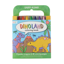 Load image into Gallery viewer, Carry-Along: Coloring Book Set - Dinoland

